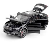 1:24 URUS Bison SUV Aleación Modelo de coche deportivo Diecasts Vehículos todoterreno de metal Simulación de modelo de coche Sonido y luz Juguetes ...
