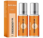 2 piezas de perfume de feromonas fuertes para hombres para atraer a las mujeres