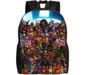 Five Nights At Freddy'S Kids Mochila Mochila Mochila Mochila Mochila Bolsa de Viaje Para Niños Niñas Adolescentes 16.1 X 11.8 X 4.5inches
