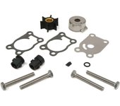 Kit impulsor de bomba de agua 389844,0396644 Para Johnson, evinrude 1980-2005 SilverBlack