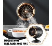 Ventilador de humo de campana extractora de escritorio para fumar en interiores Filtros purificadores de humo Como se muestra
