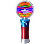 Bola Mágica Juguete de Palo Bola Mágica Luminosa para Niños Palo Led Flash Giratorio Espectáculo de Luces Juguete