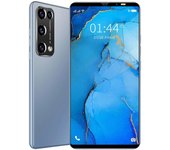 Fruushop Teléfono inteligente con pantalla curva de 5.8 pulgadas Android 10.0 1080P HD Camera1GB + 8GB Soporta 2 tarjetas SIM y 128G Gris