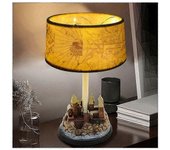 Castillo Lámpara de resina Lámpara de mesa Lámpara de resina Harryed Pottersed Home Dormitorio Decoración de la habitación Cumpleaños Gif Como se m...