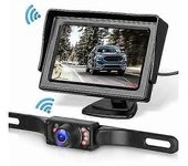 Kit de sistema de cámara de respaldo inalámbrico para automóvil / camión / camioneta / camioneta / autocaravana 4.3 '' Monitor Sistema de respaldo ...