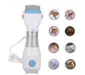 Shindat Tratamiento de piojos - Peine eléctrico para piojos - Vacuum Head Lice Comb Electric Catch Pet Filter Lice Tratamiento de piojos1 Receptor ...