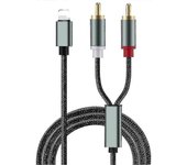 Adaptador de audio Cable Teléfono A Rca Lotus Cable Altavoz Amplificador De Audio Link Cable De Audio Para Apple