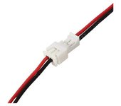 20pcs Mini JST PH 1.25 CONECTOR MACHO HEMBRA DE 2 PINES CON CABLES DE ALAMBRE como se muestra