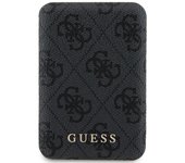 Powerbank GUESS MagSafe de 5.000 mAh con cable metálico con logotipo negro