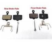 Unbrand Pastillas de freno delanteras y traseras originales para Segway Ninebot GT1 / GT2 Scooter Disc Parts jy Front and Rear Pads