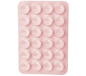 5pcs Silicone Suction Phone Case Adhesive Mount, para Iphone y Android Cellphone Case Compatible, Soporte de accesorios móviles manos libres luz vi...