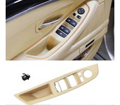 Para BMW Serie 5 F10/F11 manija de puerta, manija de la puerta delantera, manija interior izquierda F10 F11: 520 523 525 528 530 535 (2010-2016) - ...