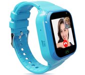 Nuevo, 4G niños reloj inteligente con WiFi, GPS, podómetro y banda de seguridad para Android y iOS teléfonos, envío rápido