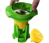 1 pieza Cortador de rodaja de limón y lima para decorar alimentos Cortador de limón Cortador de frutas Separador de manzanas Cortador de naranjas