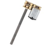 1024GA20 DC 6V/12V Thread Flip N20 Motorreductor M4 x 55mm Eje (12V 100RPM)