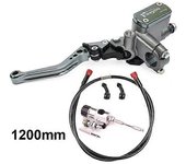 7/8 "22mm Motocicleta CNC Embrague Hidráulico Kit Palanca Cilindro Maestro 125 ~ 250cc para HONDA YAMAHA DUCATI Aprilia Dirt Bike CiclomotorMotor V...