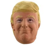 Máscara realista de Donald Trump Máscara de látex Máscara de látex Disfraz de fiesta de carnaval de Halloween Cosplay B