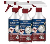 3x Spray de espuma de limpieza antimoho Agente eliminador de moho eficaz Limpiador de moho