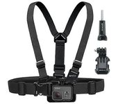 Arnés de pecho / Soporte de pecho - Soporte para GoPro - Todos los modelos Negro