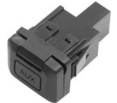 39112--a01 Conector de audio, entrada auxiliar puerto auxiliar para 2006 2007 2008 2009 2010 2011 Negro