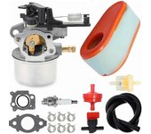 Carburador 591137 590948 para Briggs & Stratton 111P02 114P02 11P902 121Q02 121Q07 121S02 121S07 121S75 124Q02 hidrolimpiadora 775EX TB360 cortacés...