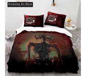 a3150 Sábanas Juego de cama Cabeza de sirena Funda nórdica Juego de cama Funda de edredón Textil para el hogar para niños AdultoJuego de ropa de ca...