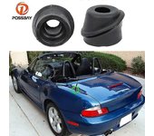 Sello de ojal de goma de la antena aérea del coche para BMW Z3 E36 Roadster 1995 1996 1997 1998 1999 Negro Accesorios Estilo