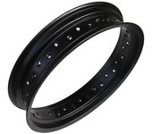3.5 * 17 pulgadas 3.5x17 " 36 agujeros de radios Llantas de llantas de motocicleta de aleación de aluminio