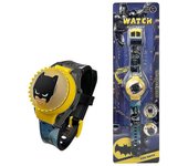 Reloj para niños Flashing Light Up Glow Relojes digitales Spinning Top Flip Cover Reloj de pulsera Regalos Batman