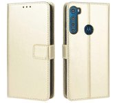 Caso para Motorola Moto One Fusion Plus cubierta cartera Flip Funda de cuero con ranuras para tarjetas magnética folio a prueba de golpes pu