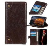 Goodcase Para Nokia G50 hebilla de cobre Nappa textura horizontal flip funda de cuero Café