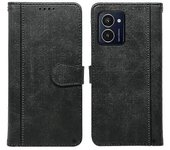 Funda de teléfono para fundas de cuero HMD Pulse Negro