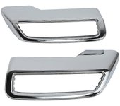 Para 3008 5008 Allure 2017 - 2019 Tapa de cola del tubo de escape ABS Silenciador de escape trasero Tapa del tubo de escape De