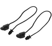 2 piezas de correas traseras de la bandeja de la bolsa de almacenamiento del maletero cuerda del estante del paquete para el Focus Hatchback 2012-2...
