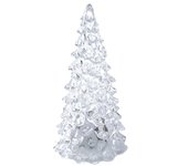 27CM Iluminar Árbol De Navidad Iluminación Colorida A Batería De Decoración De La Casa De Vacaciones Acrílico LED Escritorio Árbol De Navidad Lámpa...