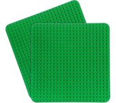 Placa base 38x38 - 2 placas base grandes Placa base Duplo compatible con todas las marcas para el montaje y visualización de placas básicas
