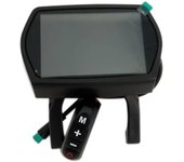 Tablero de instrumentos de la pantalla del scooter eléctrico de 48V para la pantalla LCD G2 PRO Medidor digital Scooter Acce Negro
