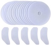 Filtros de escape universales para secadora de tela, para (20 piezas) Filtro de escape para secador de tela Blanco