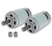 Motor eléctrico universal 550 35000RPM RS550 12V Accesorios de motor para niños Coche Niños en juguetes plata