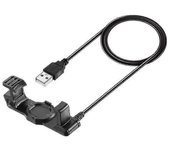 Usb Charging Dock Charger Fuente de alimentación Cable de transferencia de datos Línea Adaptador de cable portátil para Garmin Forerunner 225 Smart...