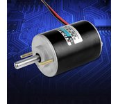 XD-3420 Motor de CC de imanes permanentes de 30 W CW / CCW de alta velocidad (24 V 7000 RPM)