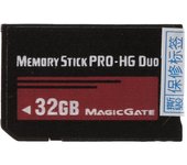 Tarjeta flash MS Pro Duo de 32 GB de memoria para PSP Cybershot Camera Color de la foto
