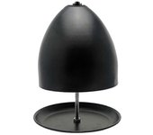 horno de luz de té para calefacción, calentador de vela de luz de té, calentador de habitación de vela de luz de té negro de metal Offic-Yvan
