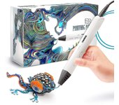 Lápiz 3D de impresión profesional con pantalla Oled de alta calidad Blanco