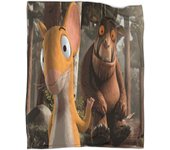 Otoño e invierno Manta cálida Manta El tema Gruffalo Manta de lana Patrón de moda impreso en 3D Manta de franela Decoración de habitación suave y d...