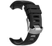 Correa de silicona para la correa de muñeca para Garmin Forerunner 610 Negro