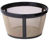 Filtro de café reutilizable de 10-12 tazas Herramienta de malla metálica permanente estilo canasta sin BPA