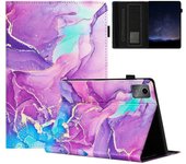 Funda de cuero para tableta para Lenovo Tab M11 / Xiaoxin Pad 11 2024 Púrpura