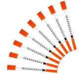 50 jeringas 30G 1ML empaquetadas individualmente-HD