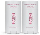 Native Paquete de 2 desodorantes nativos de pomelo y bergamota